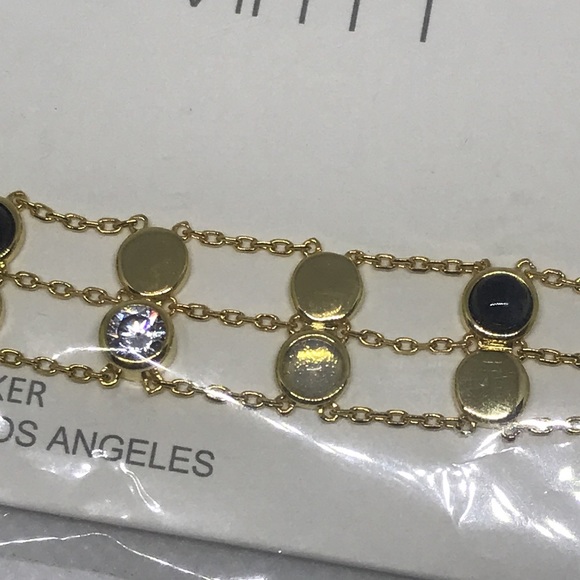 Jules Smith Multi-Tone Double Choker NEW - Picture 3 of 9